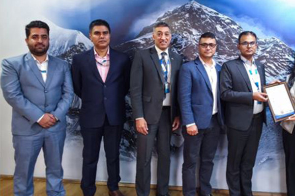 कुमारी बैंक लिमिटेडलाई सूचना सुरक्षा प्रमाणपत्र प्राप्त